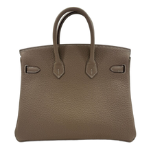 Hermès 'Etoupe and Palladium' Togo Birkin 25