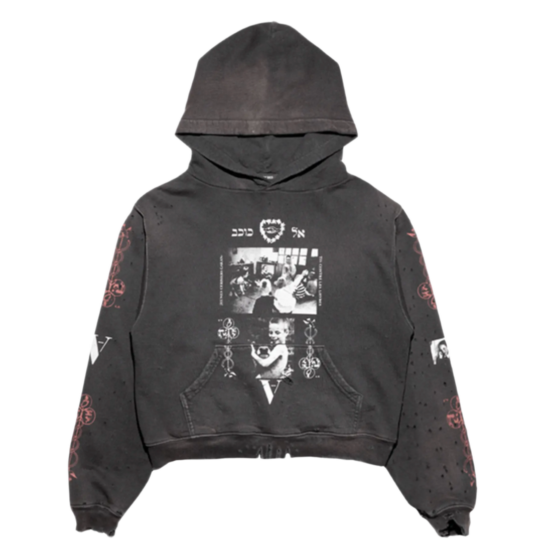 Enfants Riches Déprimés 'Black' Cherry Petite Womens Hoodie