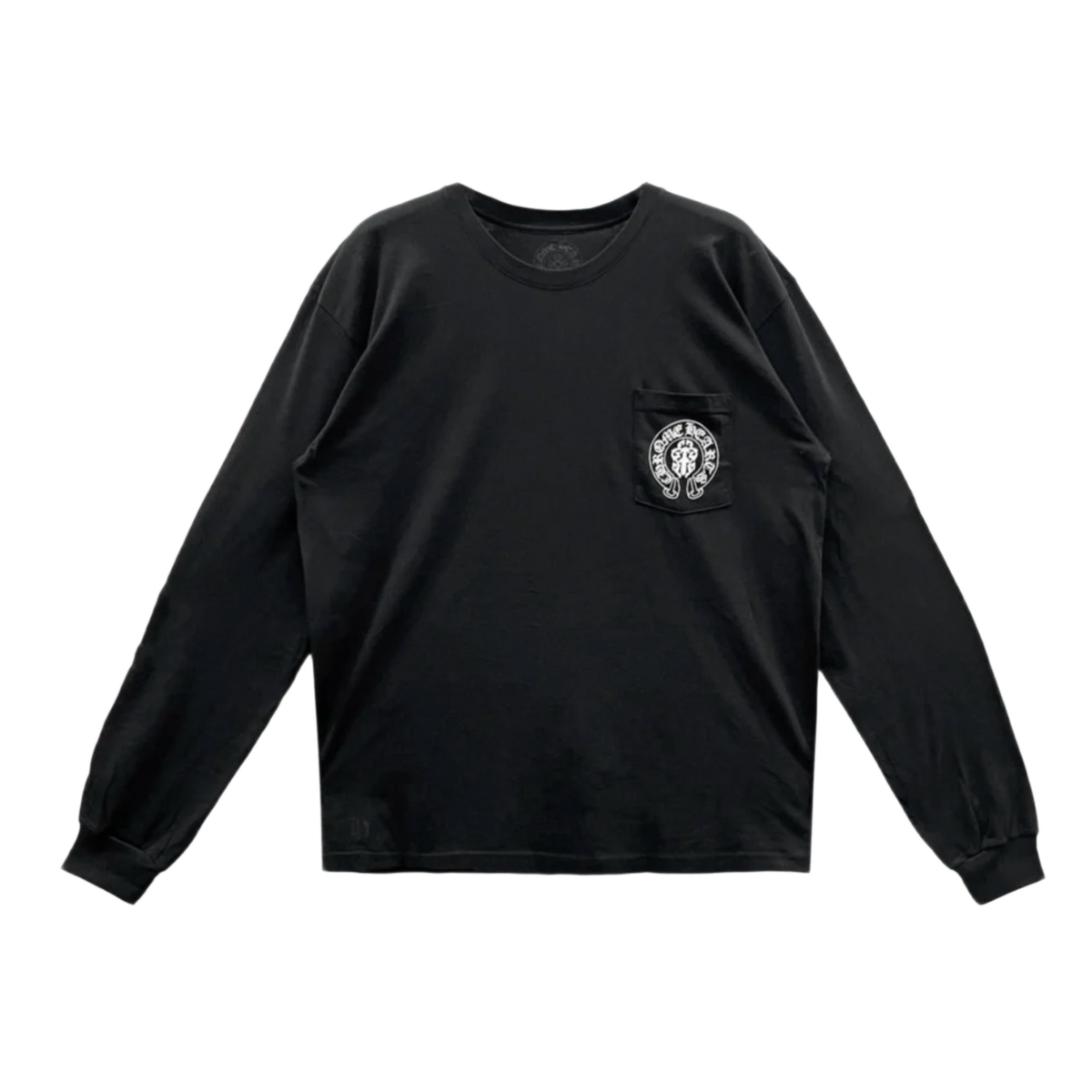 Chrome Hearts 'USA Flag Dagger' Black Longsleeve