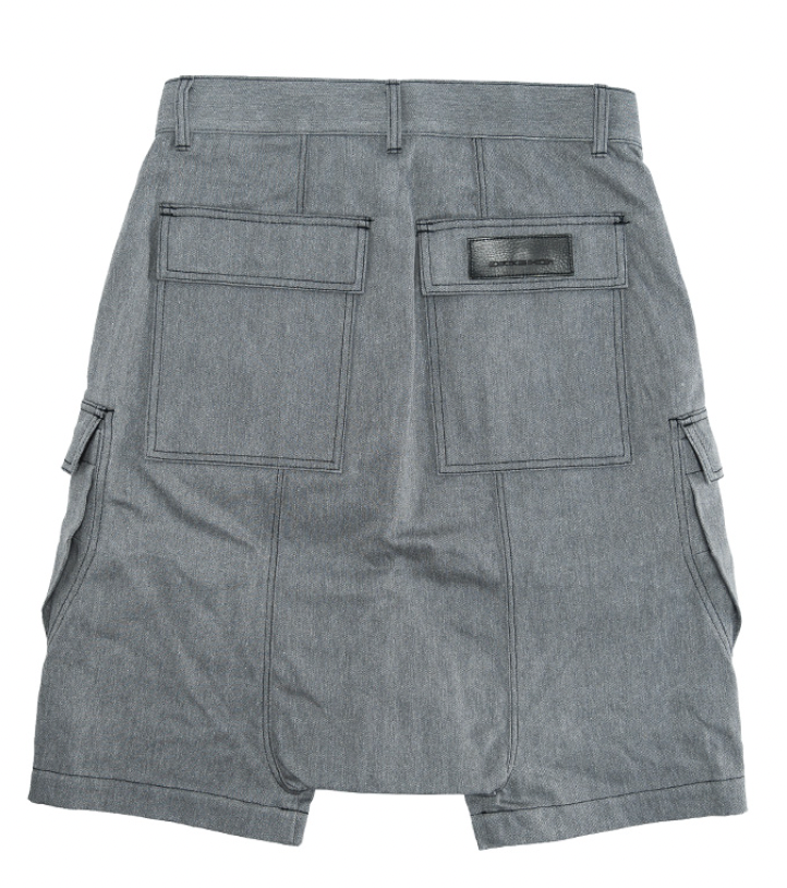 Rick Owens DRKSHDW 'Grey' Pods Cargo Shorts