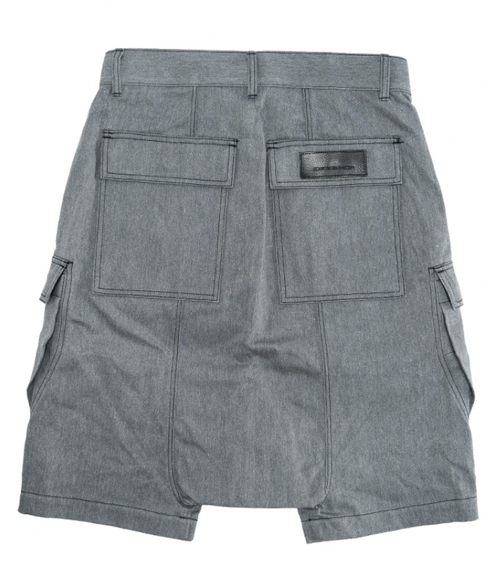 Rick Owens DRKSHDW 'Grey' Pods Cargo Shorts