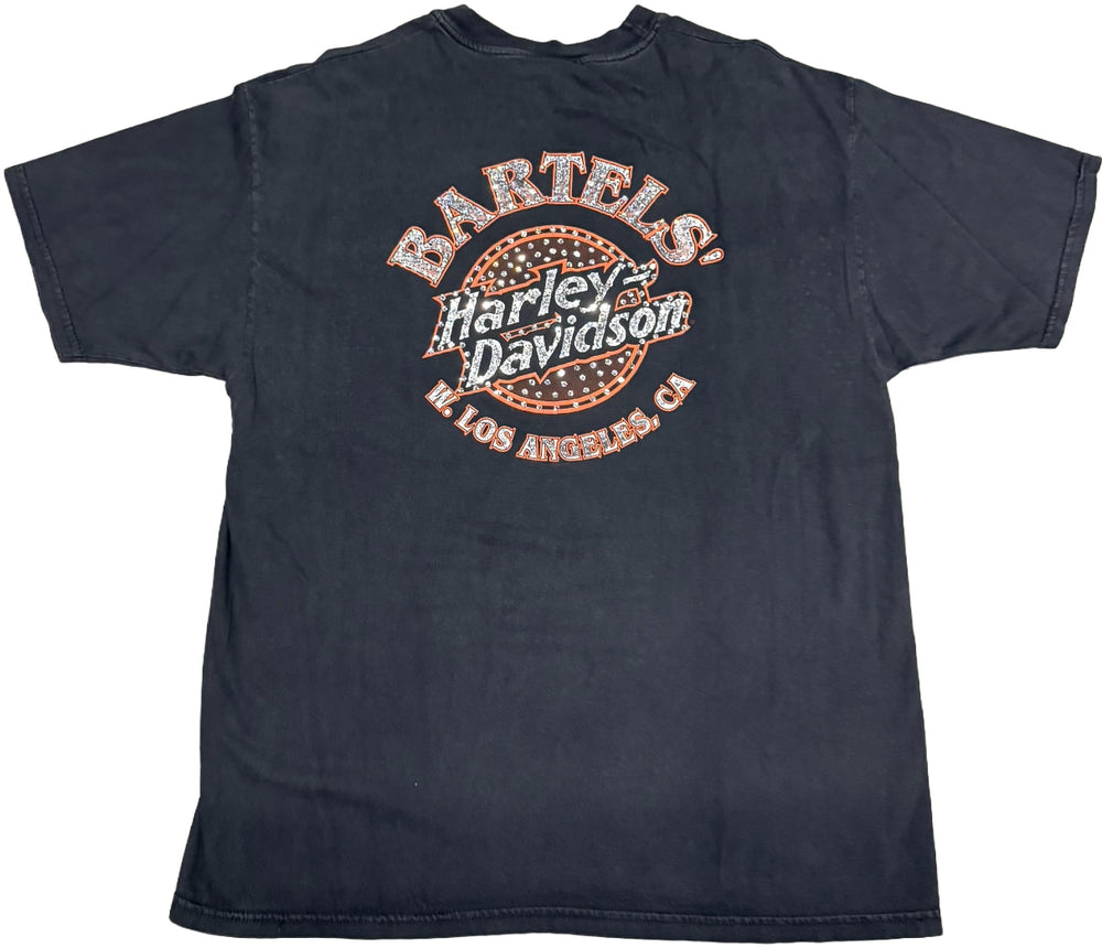 Harley Davidson 'Bartels' Rhinestone Vintage Tee