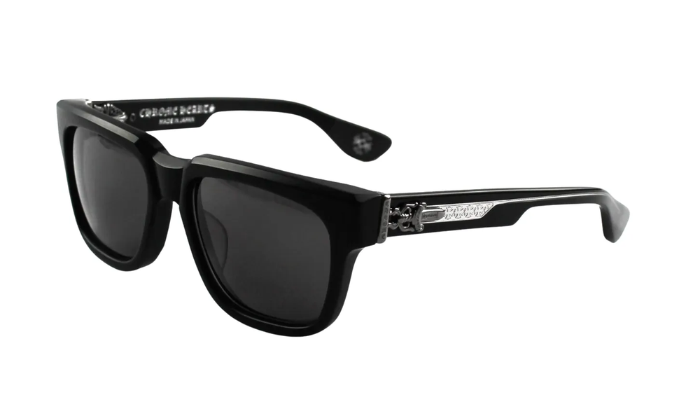 Chrome Hearts 'Matte Black' Box Officer Sunglasses