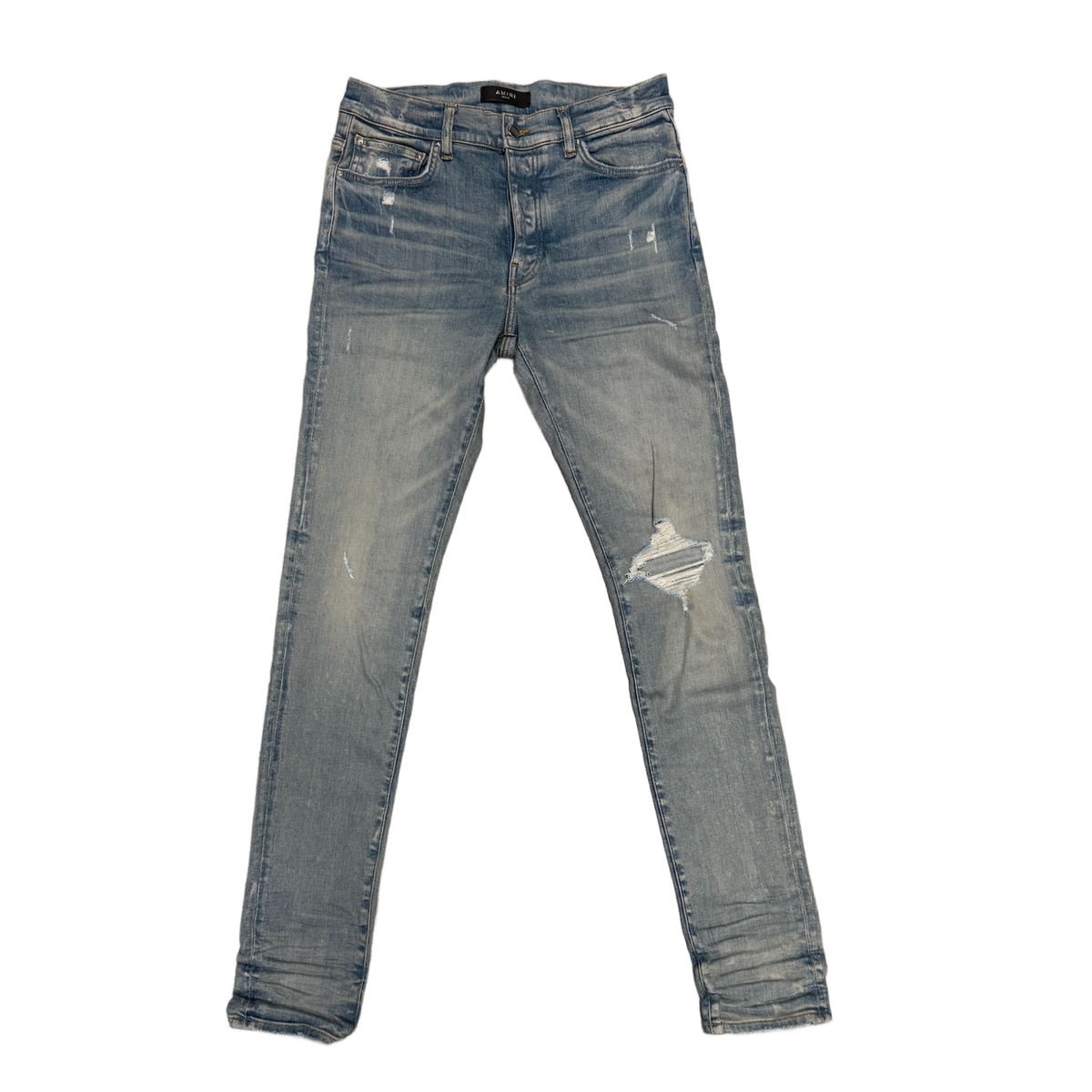 Amiri 'Broken Distressed Indigo' Jeans
