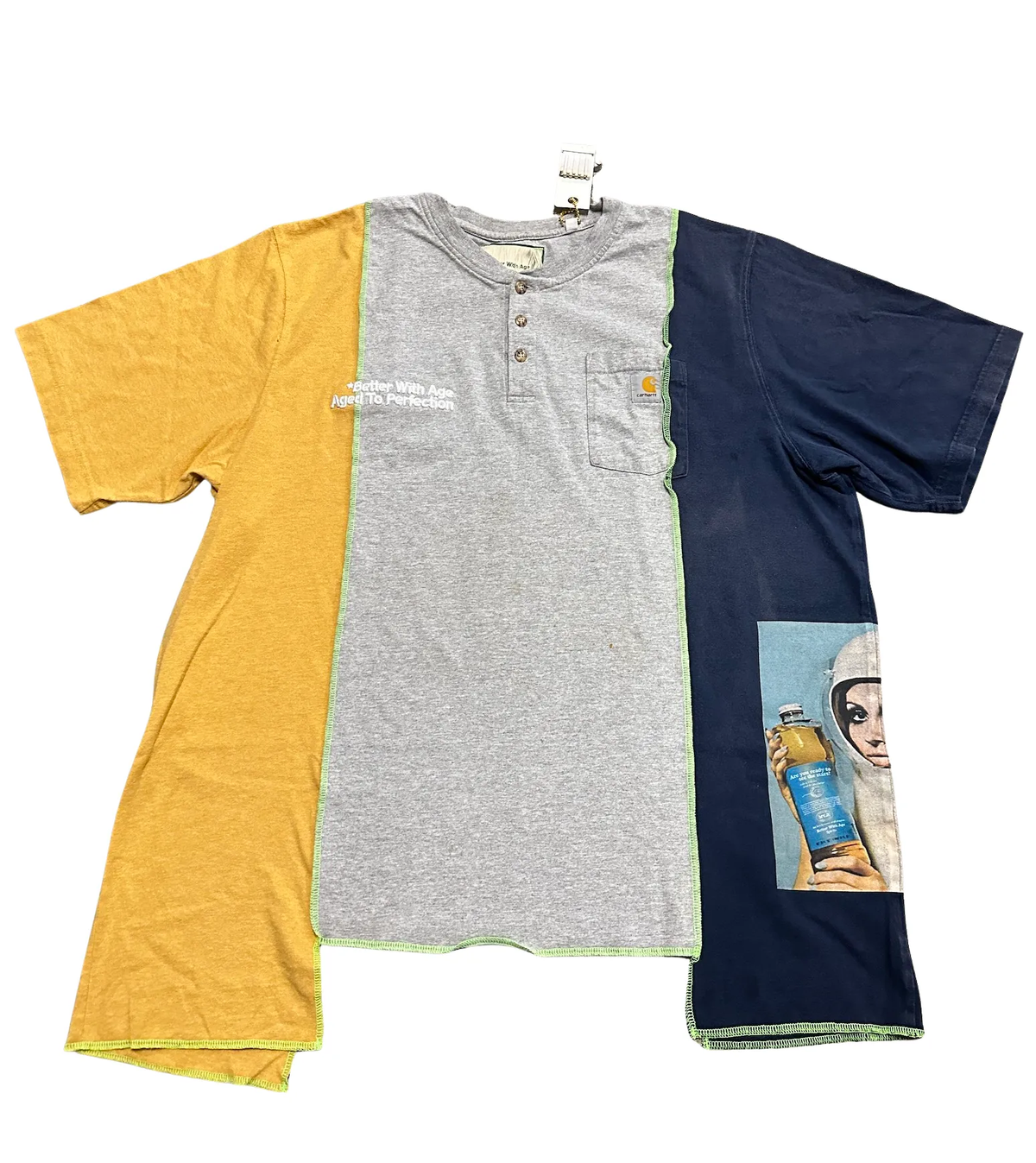 *Better With Age 'Yellow/Navy' Carhartt Travelier Tee