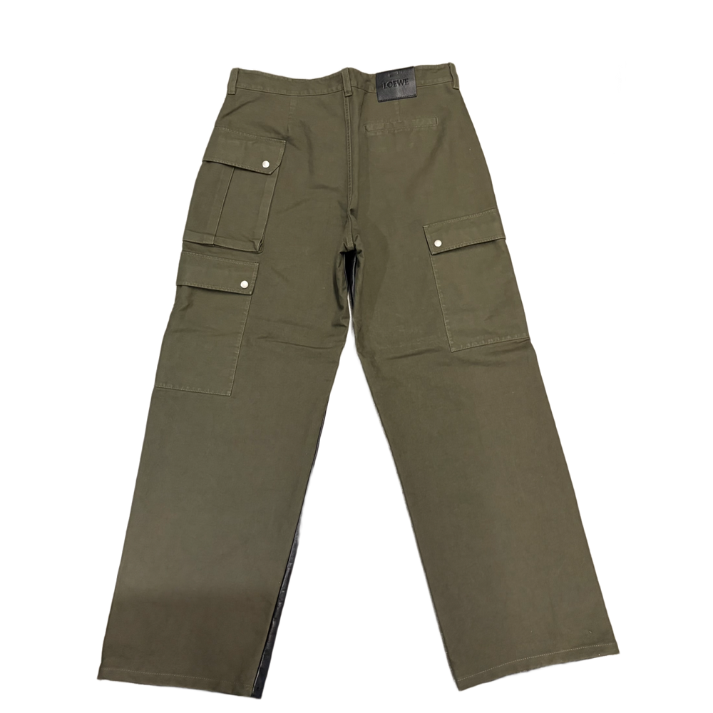Loewe 'Black/Olive' Baggy Jeans