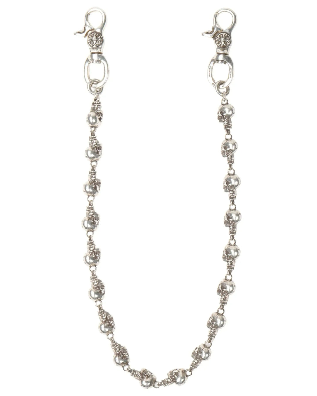 Chrome Hearts Foti 'Skull' 21in Wallet Chain