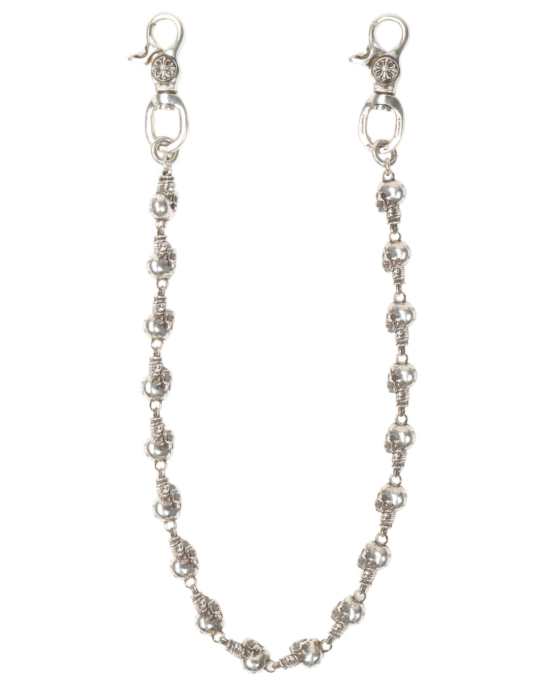 Chrome Hearts Foti 'Skull' 21in Wallet Chain