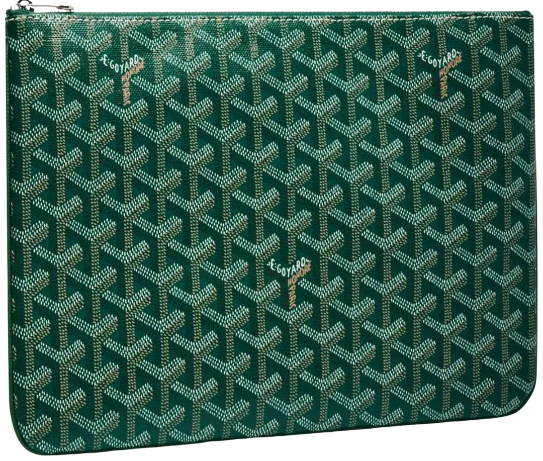 Goyard 'Green' Senat MM Pouch