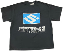 Satoshi Nakamoto 'S Logo' Grey Tee