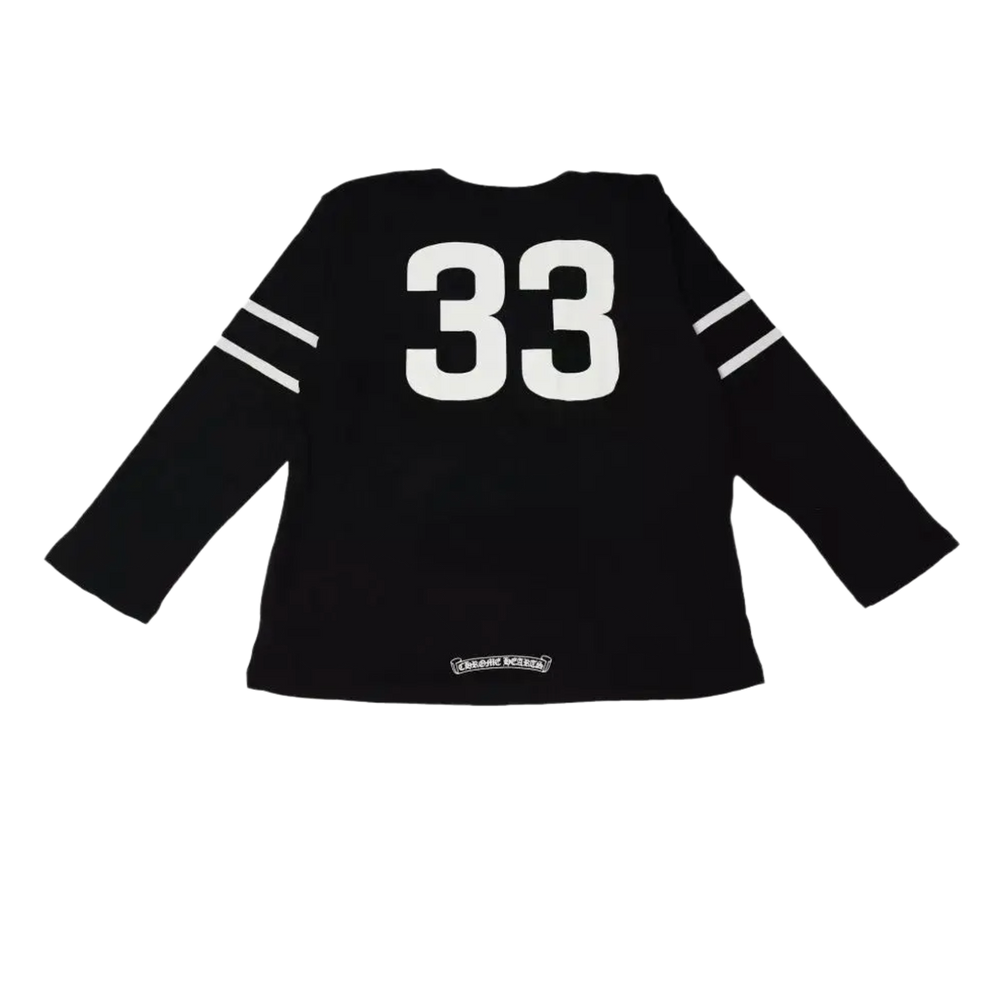 Chrome Hearts Women's 'Black 33 Horseshoe Longsleeve