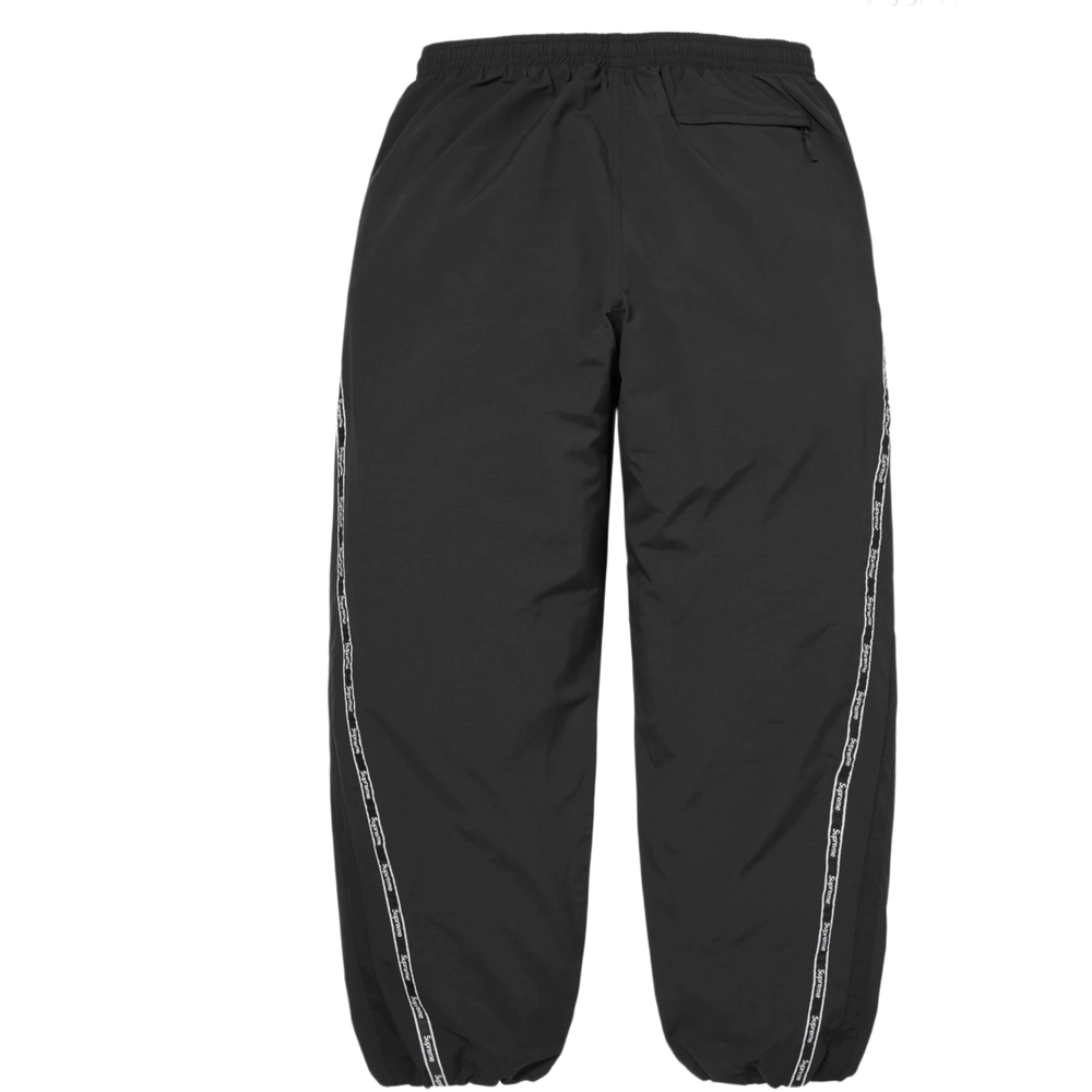 Supreme Logo Taping 'Black' Track Pants