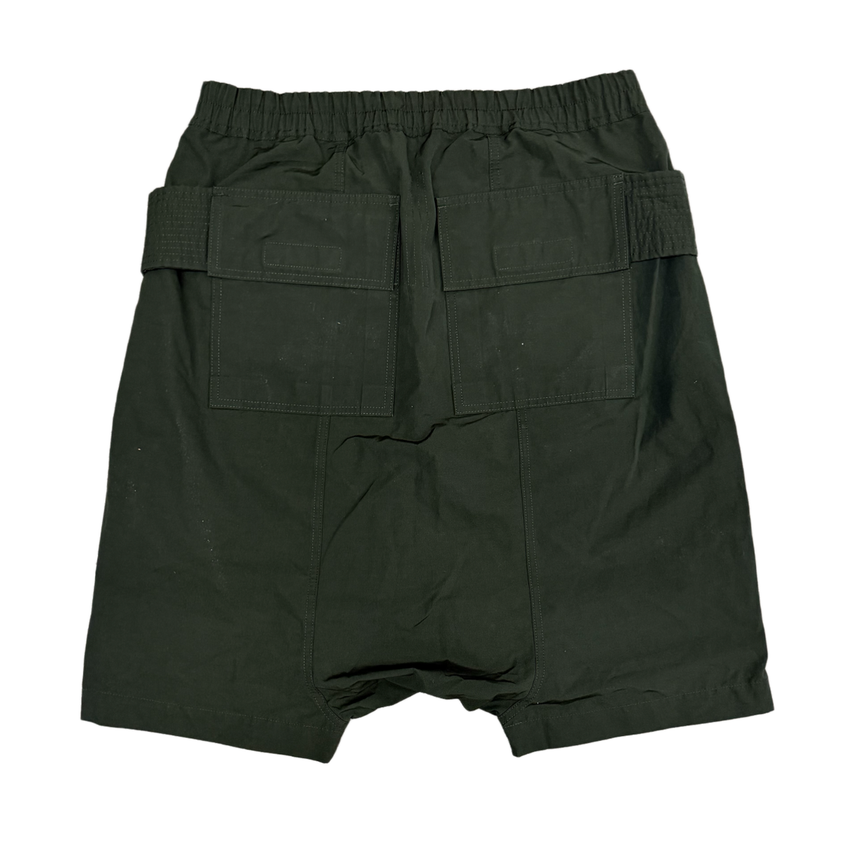 Rick Owens 'Forest Green' Cargo Pod Shorts