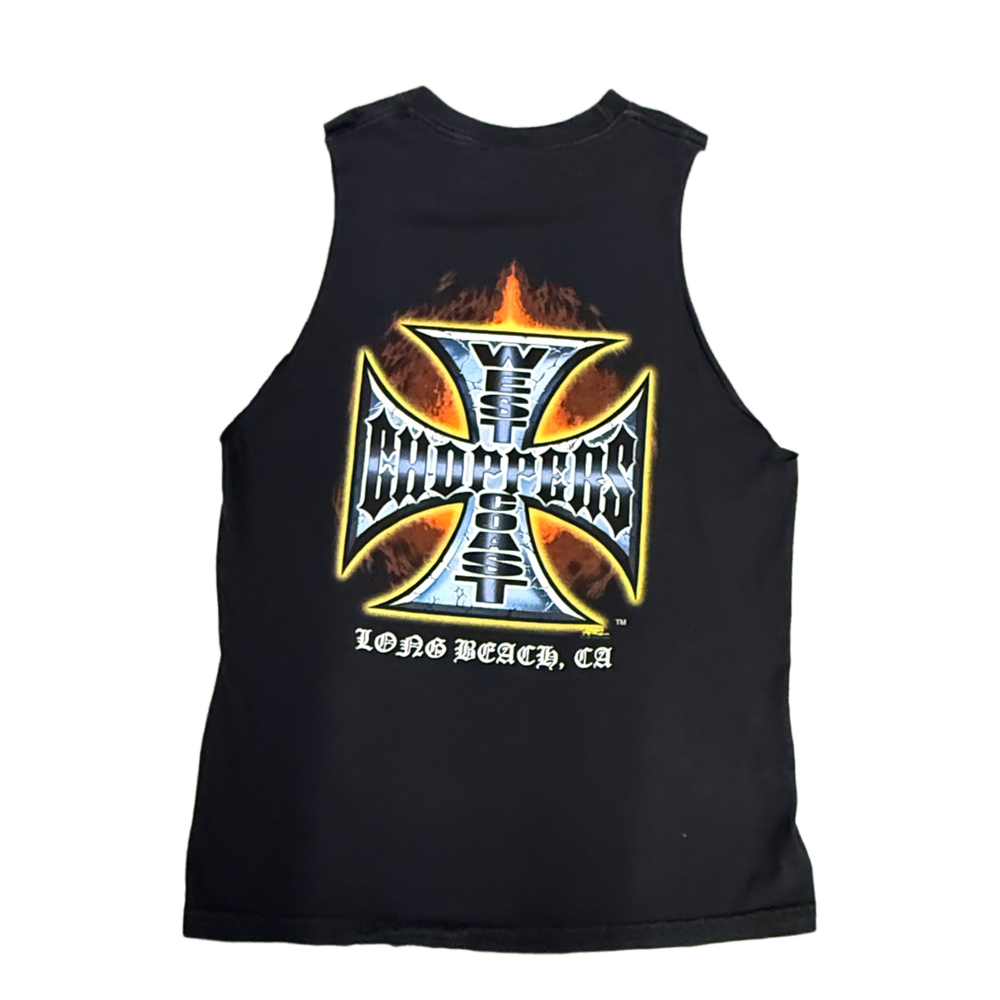 West Coast Choppers 'Choppers For Life' Vintage Cutoff Tee