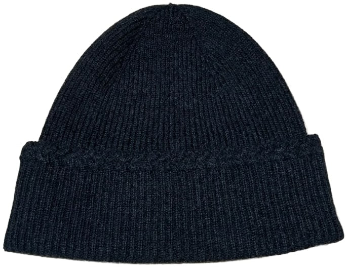 Chanel 'Black/Grey' Cashmere Cloche Beanie