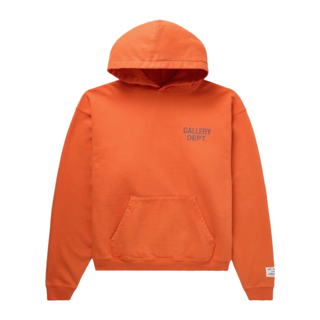 Gallery Dept. '90's GD-Logo' Orange Hoodie