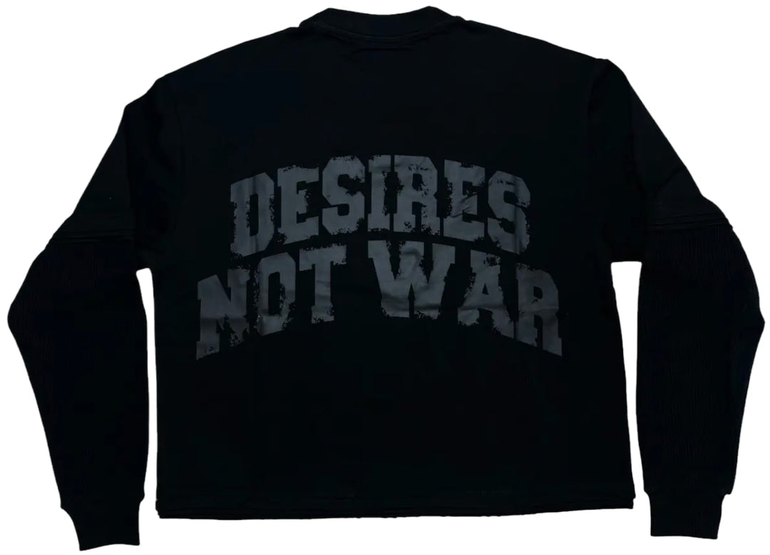 Bottega Desires 'War' Black Longsleeve