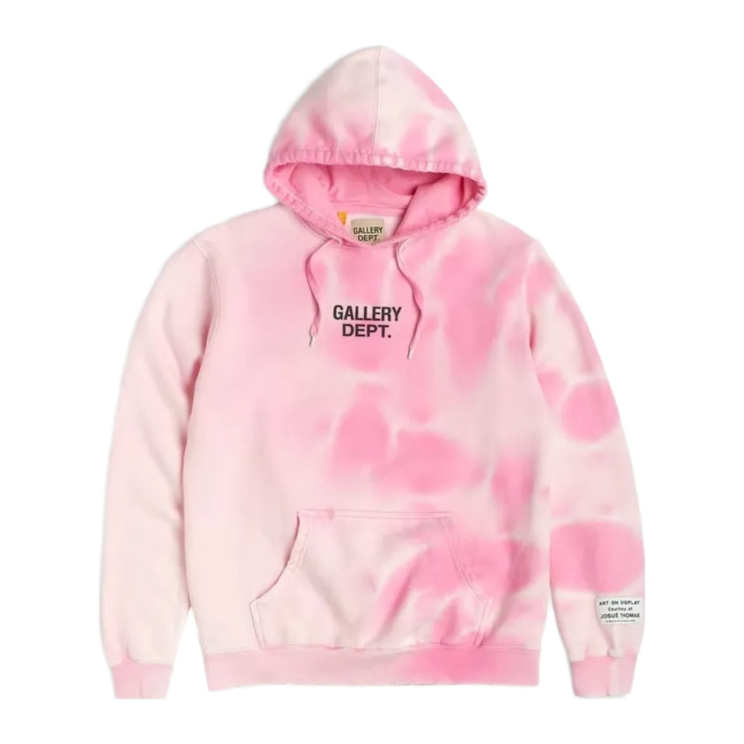 Gallery Dept 'Sunfaded Pink Logo' Hoodie