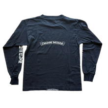 Chrome Hearts 'Vine Dagger/Scroll Logo' Vintage Black Kids Longsleeve