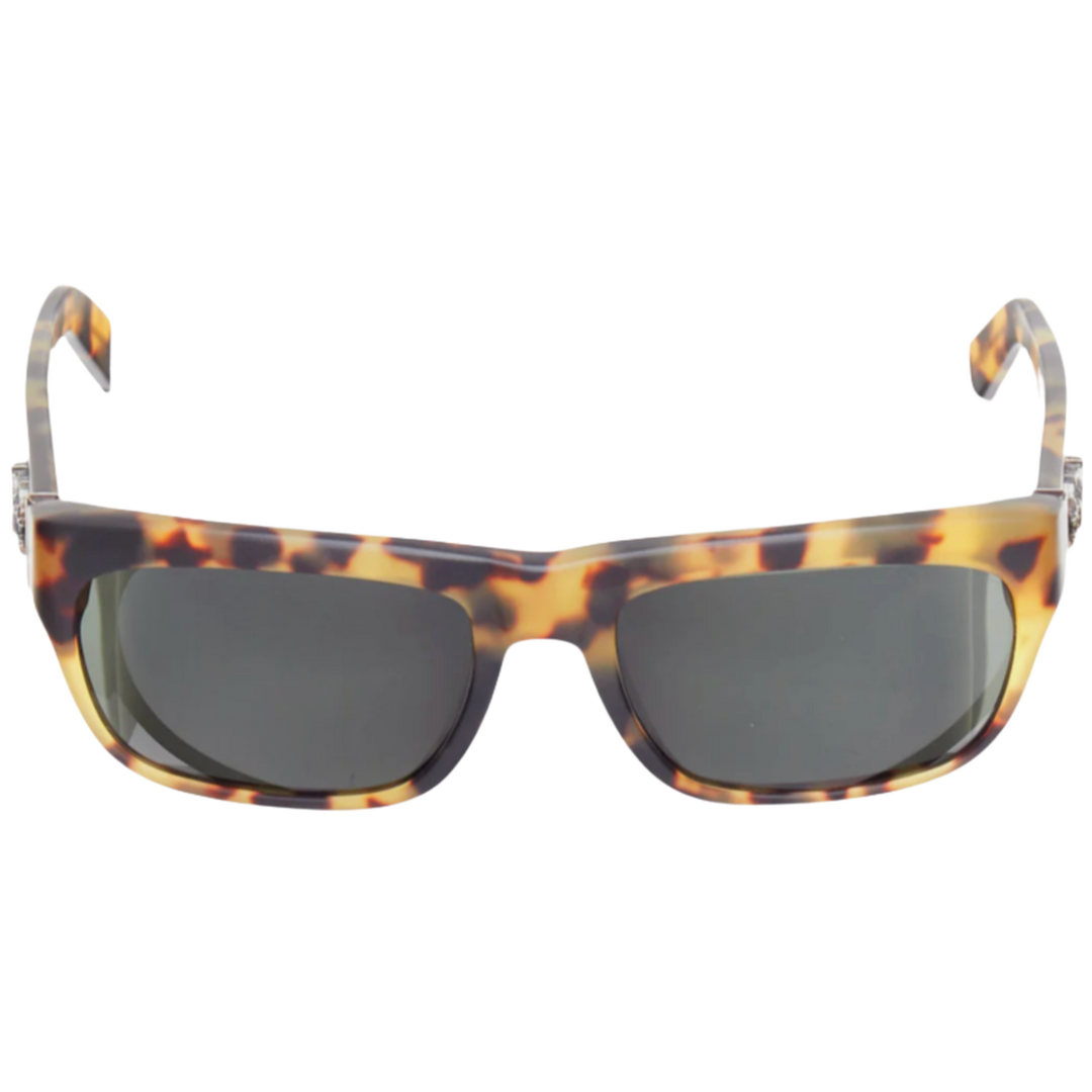 Chrome Hearts 'Sluss Bussin' Tortoise Sunglasses With Camo Case