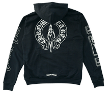 Chrome Hearts Deadly Doll Horseshoe Zip Up Hoodie