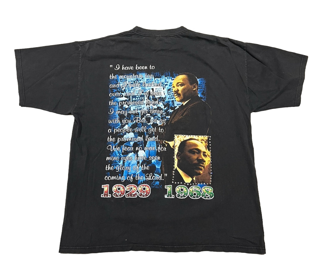 MLK 'Free At Last' Rhinestone Vintage Tee