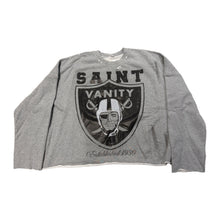 Saint Vanity 'Raiders' Distressed Crewneck