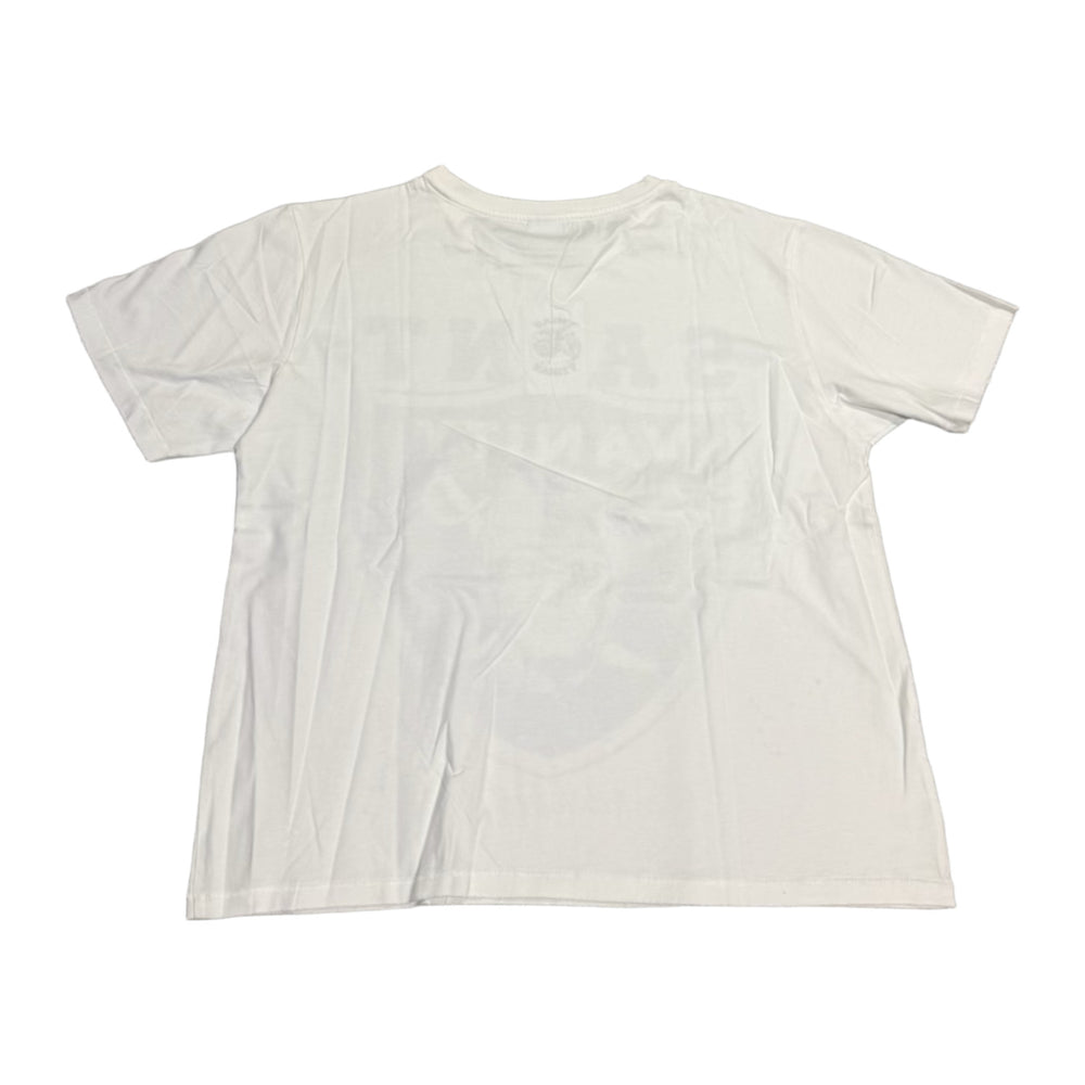 Saint Vanity 'Raiders' White Distressed Tee