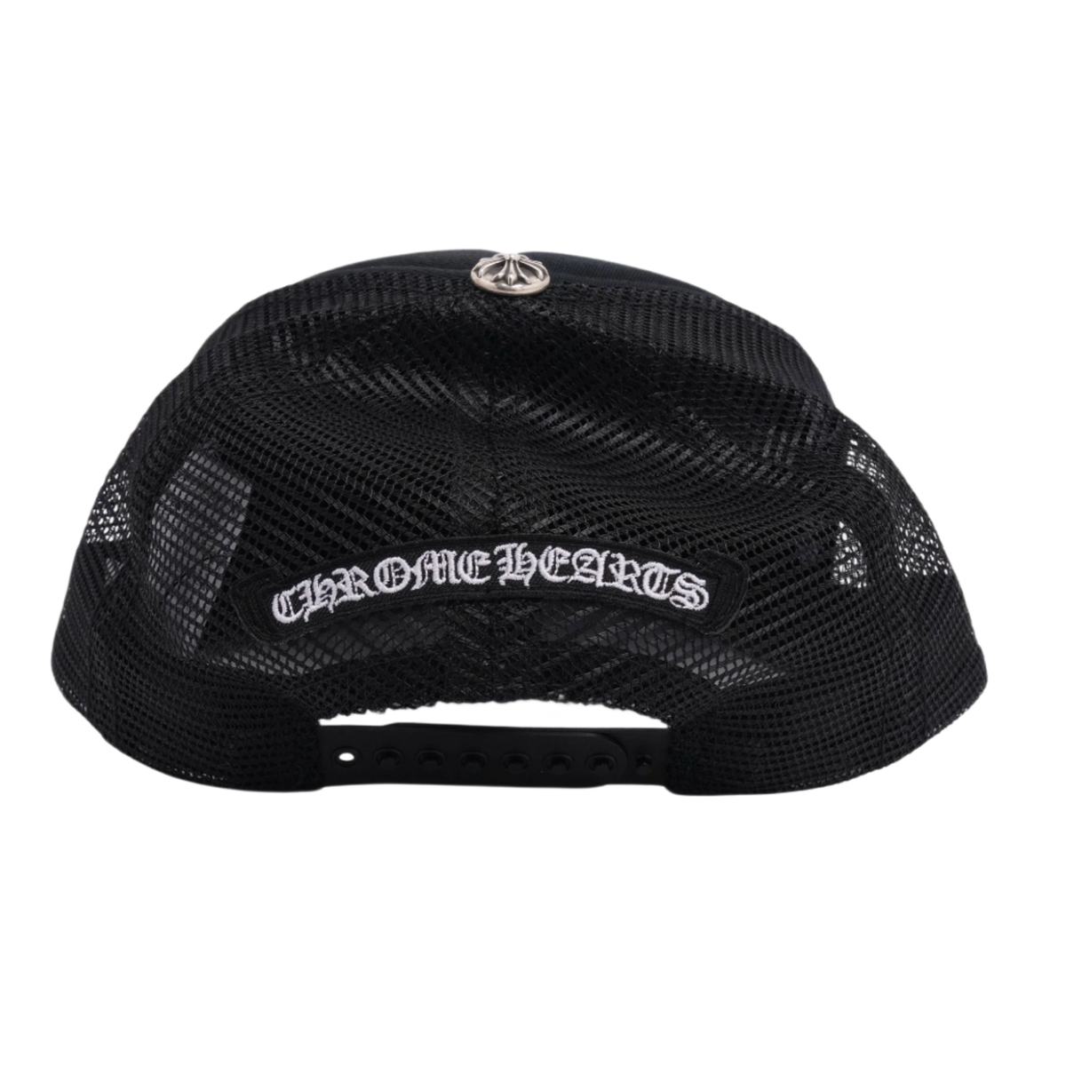 Chrome Hearts 'Red Triple Cross' Trucker Hat