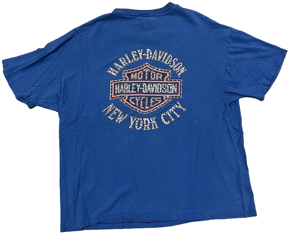 Harley Davidson 'New York' Rhinestone Vintage Tee