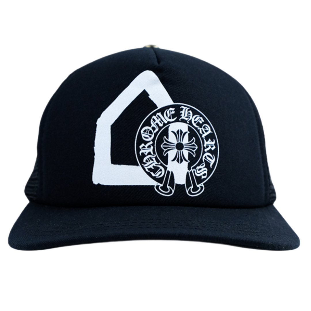 Chrome Hearts x Dover Street Market 'Black' Trucker Hat