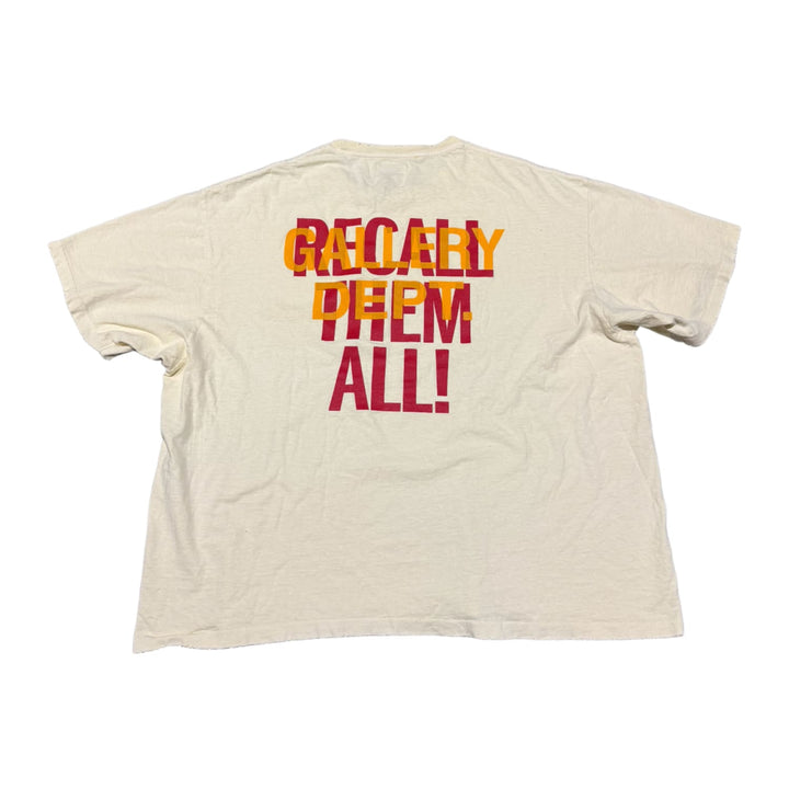 Gallery Dept. 'Recall Them All' G Ball Beige Tee