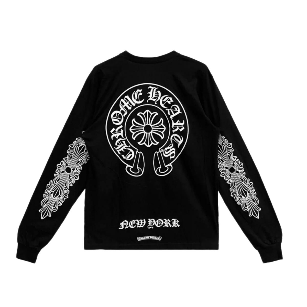 Chrome Hearts 'Black' New York Floral Longsleeve