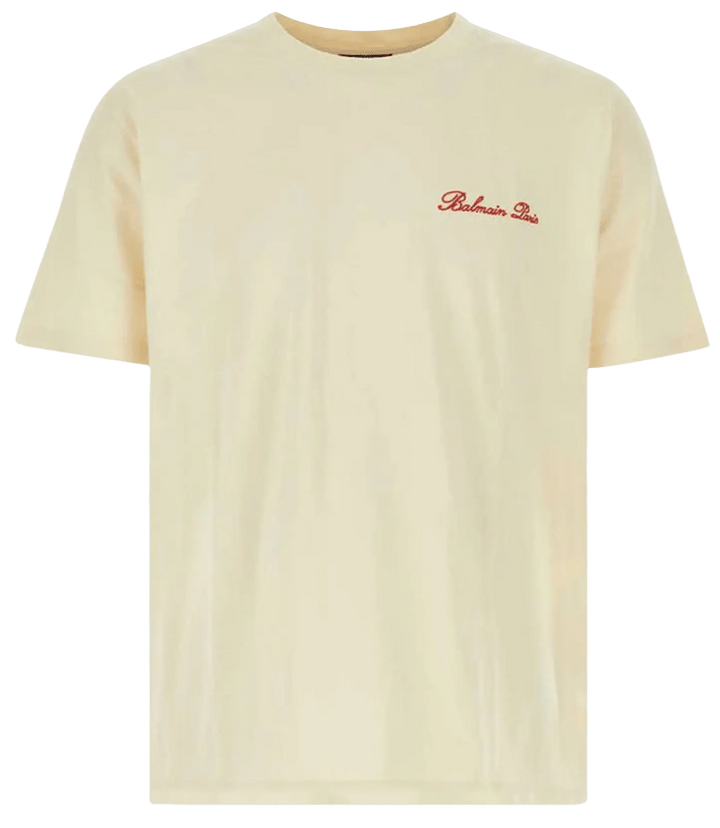 Balmain 'Western Print' Cream Shirt