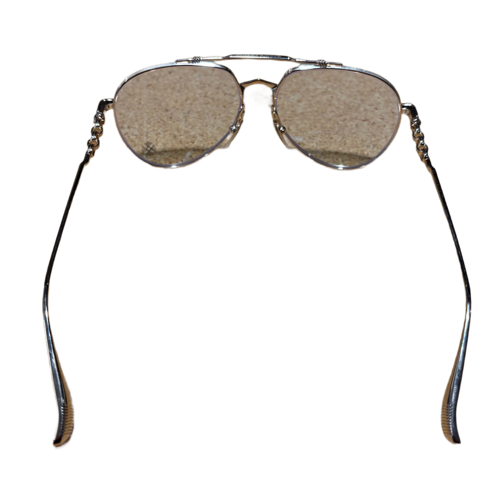 Chrome Hearts ‘Spuns’ Gold Aviator Glasses