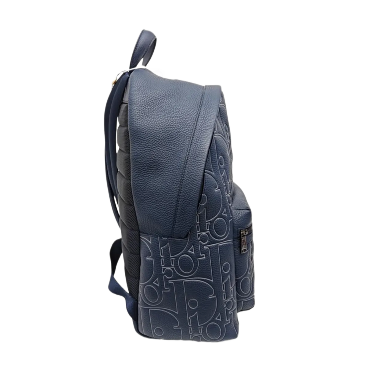 Dior 'Navy' Rider 2.0 Stencil Leather Backpack 
