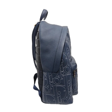 Dior 'Navy' Rider 2.0 Stencil Leather Backpack 