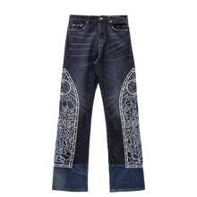 Who Decides War 'Indigo Cowboy Denim' Embroidered Jeans