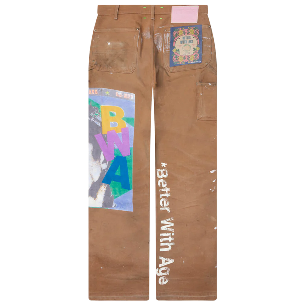 Better With Age 'Brown' Knucklehead Double Knee Carpenter Pants