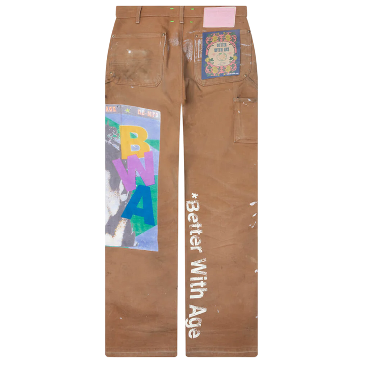 Better With Age 'Brown' Knucklehead Double Knee Carpenter Pants