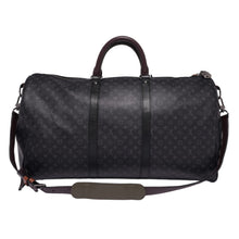 Louis Vuitton 'Black and Olive' Monogram 55 Duffle Bag