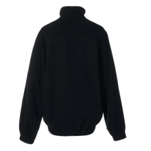 Balenciaga 'Outlined Logo' Black Fleece Jacket