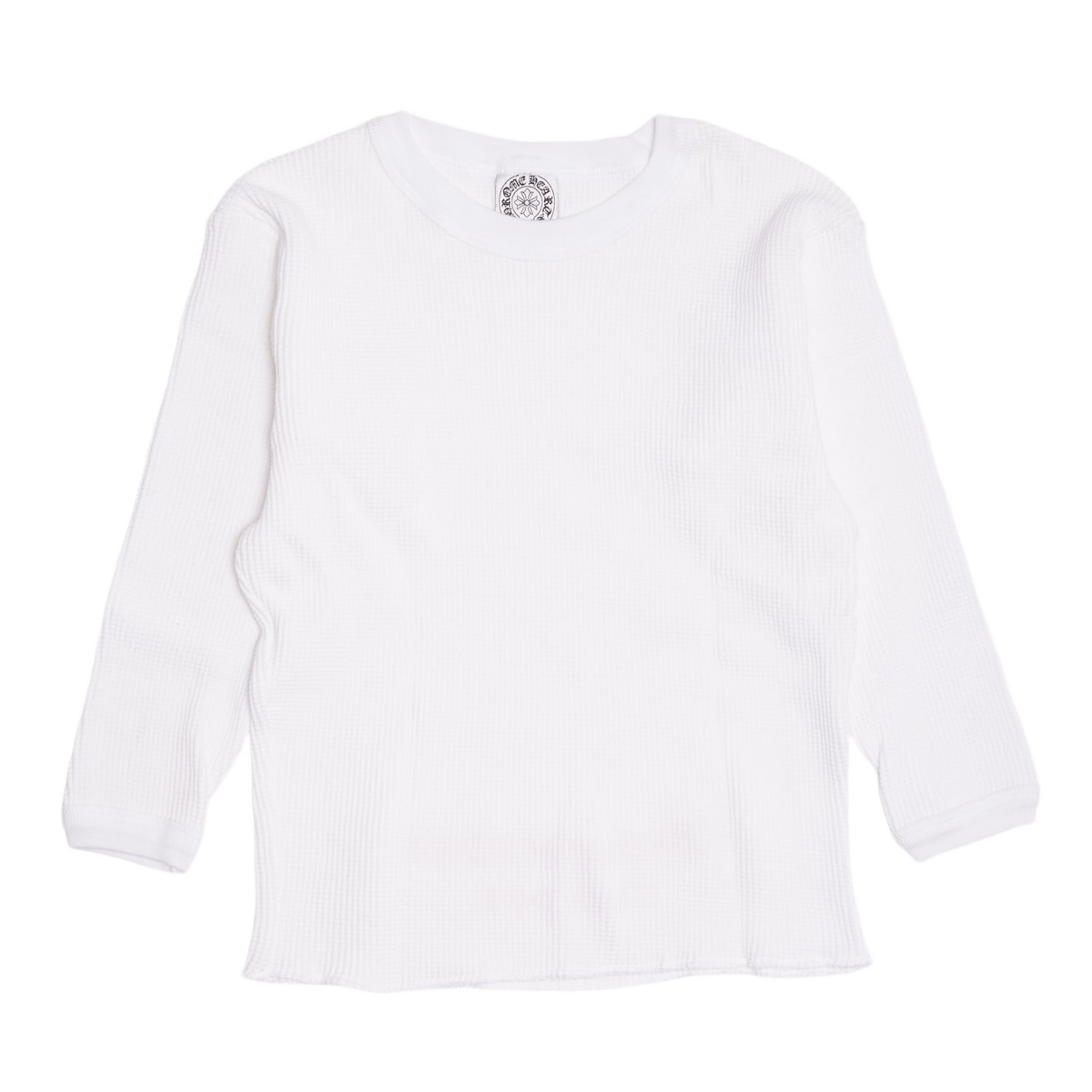 Chrome Hearts Vintage 'Pink Fuck You' White Thermal Women's Longsleeve