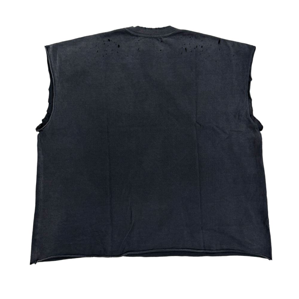 Satoshi Nakamoto 'Digital Recording' Black Cutoff Tee