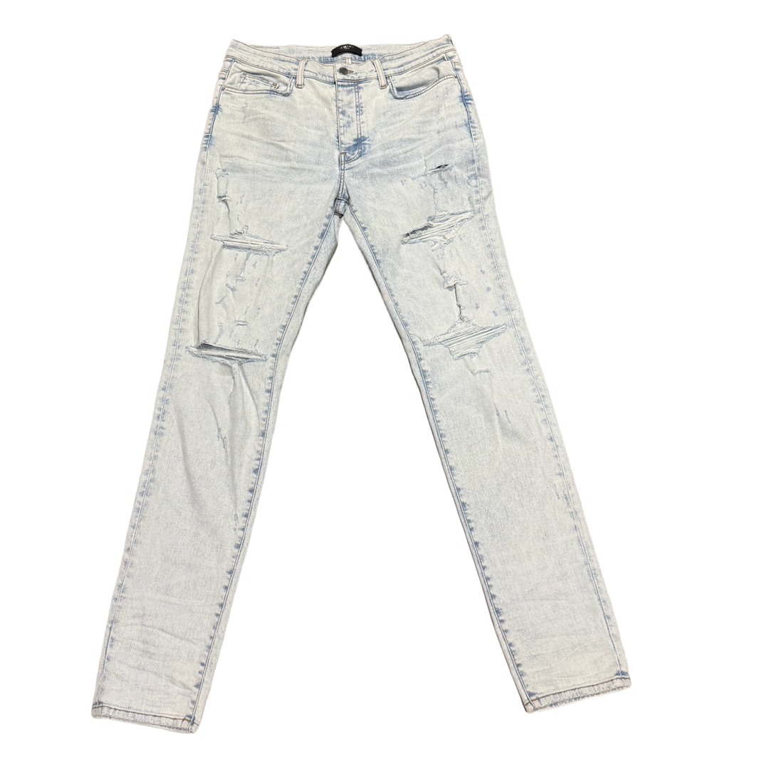Amiri 'Light Blue' Thrasher Plus Jeans