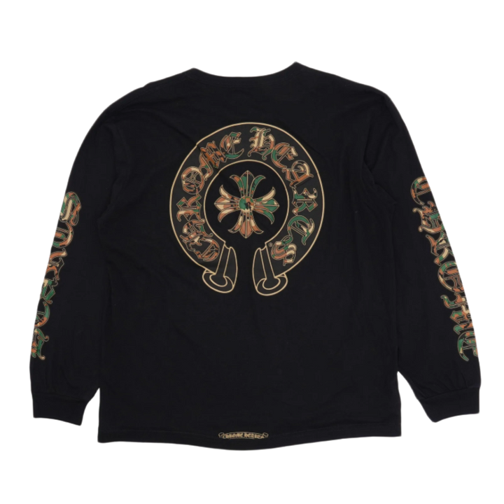 Chrome Hearts 'Black' Cemetery Cross Longsleeve