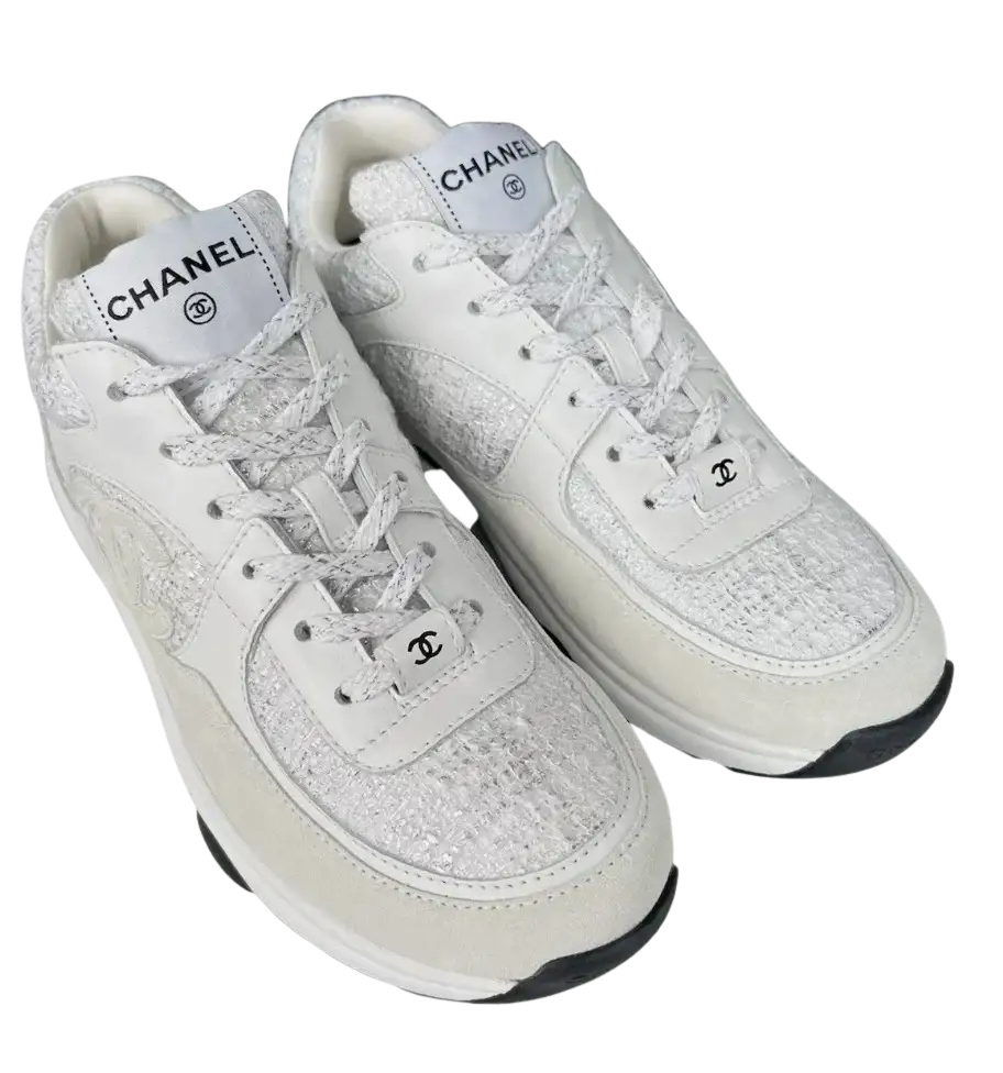 Chanel 'Painted Iridescent' Calfskin Sneaker