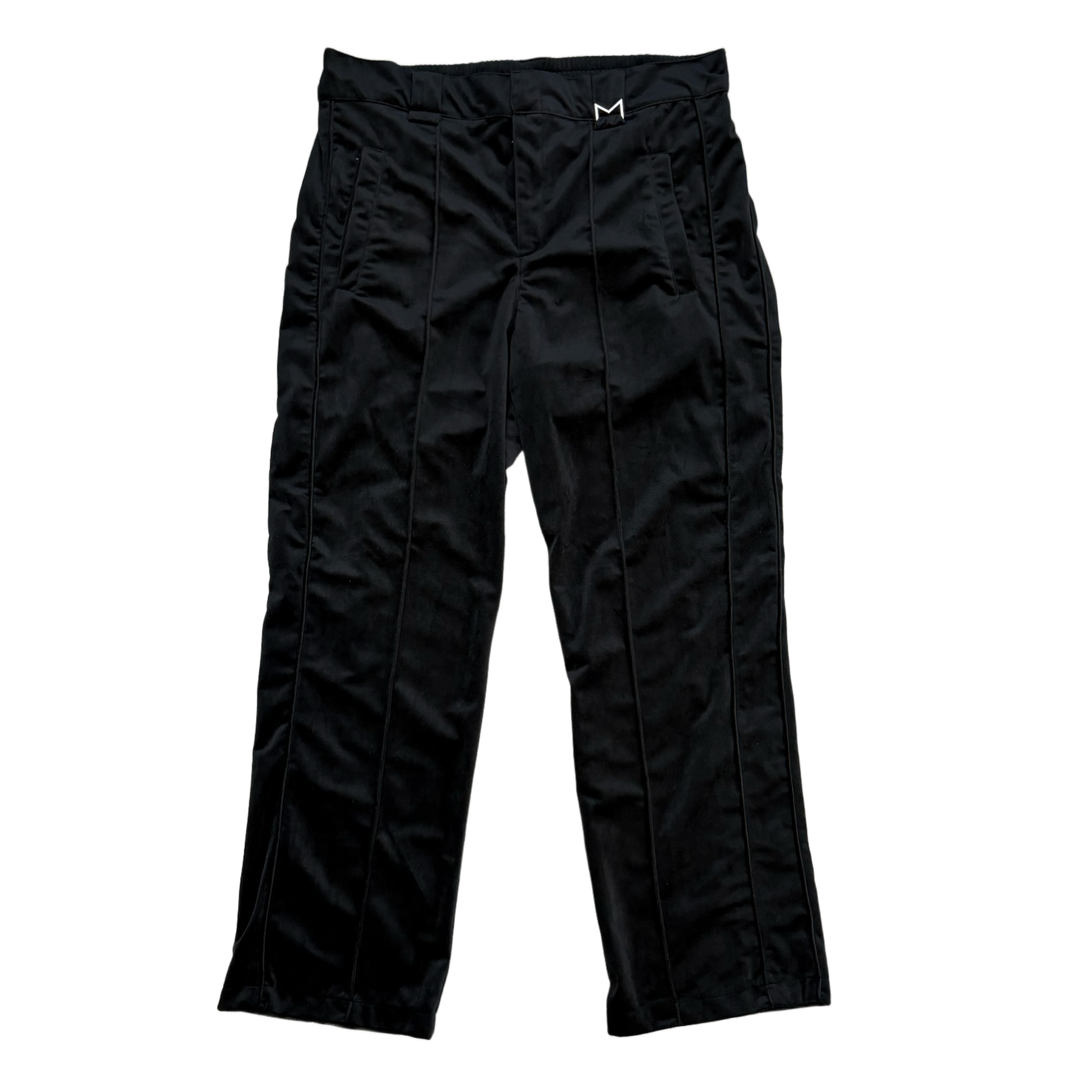 Rhude 'Black' Velvet Track Pants