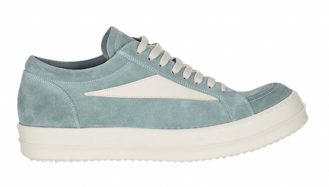 Rick Owens 'Mouthwash' Suede Vintage Sneaks