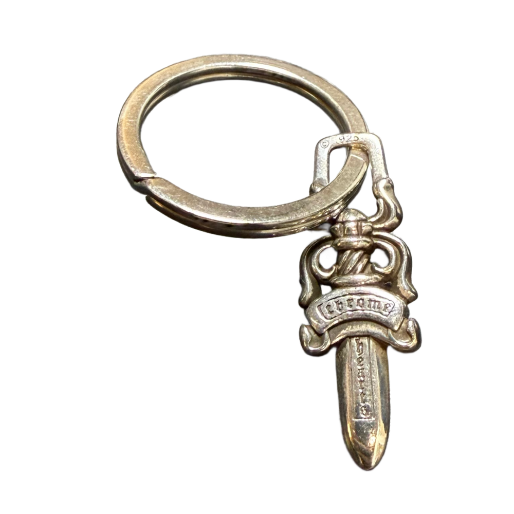 Chrome Hearts 'Silver' Dagger Keychain